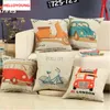 Hot sales Luxury Cushion Cover Pillow Case Home Textiles supplies Lumbar Pillow Car pattern decorative throw pillows chair seat