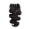 Brazilian Body Wave Human Hair 3 Bundles With Closures Natural Black Color