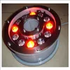 Lampor IP68 undervattens LED -belysning 12W AC24V för RGB DC24V för enfärgad landskap LED -lampor pool