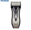 Flyco Electric Razor Mäns Rakningsmaskin Global Spänning Enskilda Individuell Flytande Folie Huvud med Popup Trimmer Rakapparat FS626