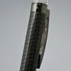 Luxury Black Carbon Fibre Crystal Star Rollerball Pen papillon de la papeterie de bureau Écrivain Écriture de stylos à bille lisse comme cadeau9551228