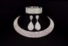 crystal wedding jewelry sets