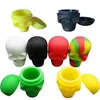 Ny Skull Shape Small Silicone Jars Dab Wax Container 15 ml NONSTICK SILICONE CONTAINER Food Grad Silicone Anpassat DAB Tool Sto1616240