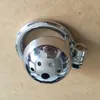 China Newest Lock Design 25mm Cage Length Stainless Steel Super Small Male Chastity Devices 1" Short Cock Cage For Men