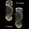 Modern K9 Clear Crystal Ceiling Light Pendant Lamp Chandelier Light Indoor Lighting LED Ceiling Light Living Room Corridor Chandeliers