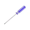 PVC Blue Handle 130mm 30 Phillips Skruvmejsel PH0 SCREW DRIVER FÖR TOY DIY Reparationsverktyg 200PCSLOT4534349