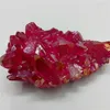 68 grams of natural quartz crystal cluster rose red angel aura cluster specimen healing cured for decoration