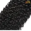 Factory 7A Brazilian Peruvian Malaysian Indian Human Kinky Curly Hair Natural Color Machine Double Weft 8-28inch On Sale Virgin Human Hair