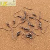 4Colors Copper Fish Clasps Hooks 15mm 200pcs Lot Polish arring arring Fishwire French L3107299J