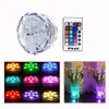 Edison2011 2017 10 LED Submersible Light Watertproof Candle Te Vase Bas Light with Remote Control Bright Lamp Blub RGB5831971