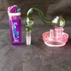 Tuyaux de meulage en verre deux fonctions bouche Banger verre Club clou sans dôme mâle femelle 18mm 14mm pièces de bol accessoires pour fumer