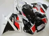 حار بيع البلاستيك fairing kit لهوندا cbr60o f2 91 92 93 94 fairings أسود أبيض مجموعة CBR600 f2 1991-1994 OY22