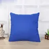 Christmas Candy Color Pillows Case 45*45cm Pillow Cover Throw Cushion Cover Sofa Nap Cushion Covers Home Decor 10 Colors C3000