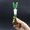 Verre Downstems Diffuseur Downstem avec Color Bowl Design Ash Catcher Bubbler Pour Pipe en Verre et Bong Glass Down Stems