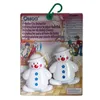 Wireless Infant Baby Alarm Sleep Cry Detector Monitor Safe Call Baby Care Watcher Reminder Alarm Lovely Snowman Design 2pc