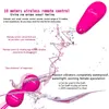 Vibrerende eieren Draadloze afstandsbediening Jump Eggs Siliconen Waterdichte Vibrator Kegel Balls Oefeningen Sex Adult Product voor vrouwen