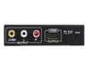 Wholesales & Freeshipping Two distributor HDMI to RCA /AV/CVBS and HDMI converter with AV HDMI output Splitter