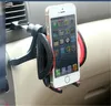 Universal 360 graus de giro do carro montar suporte de ventilação suporte de telefone celular suporte ajustável para samsung galaxy s8 iphone 7 plus