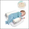 2022 Baby Spädbarn Nyfödda Sleep Positioner Anti Roll Kudde Med Lakan Skydd + Kudde 2st Set För 0-6 månader Bebisar