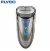 Flyco Professional Electric Shavers för män Vattentät uppladdningsbar rakmaskin Razor LED Power Display 1 timmars snabb laddning 220V FS858