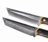 Japan katana Straight knife Twosun Knives Golden Camping Hunting Survial Fixed blade Knives Outdoor Tool CNC