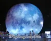 2m 3m Party Ballons Hing Beleuchtung Aufblasbarer Ballon Aufblasbarer Mond Druck Planet zur Dekoration