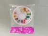 8PcsSet Nails Stickers Wheel 12 Color Real Dry Dried Flower for 3D UV Gel Acrylic False Tips Nail Art Salon7271689