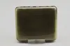 Ryssland USA Fashion Creative Vintage Bronze Metal Cigarette Case Holder för 20st Cigarettes Pocket Retro Rökning Tobakshållare BO6796009