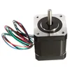 Freeshipping ISO CNC Laser 1 PCS Lot 4-Lead Nema 17 Stepper Motor 42 Motor 17HS8401 1.8A CE ROSH Printer Machine Engine 3D Printer Accessory