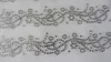 30pcs lot fix Rhinestone Iron On Heat Transfers Sticker Lace Motif Applique For Sleeves2816