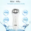 Portable Hifu High Intensity Focused Ultrasound Skin Facial Rejuvenation hifu Machine LED light RF Beauty Equipment