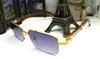 남성과 여성 대나무 나무 일에 대한 고전적인 고품질의 새로운 패션 스포츠 패션 선글라스 상자와 케이스 갈색 검은 색 투명 렌즈 안경