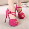 Nuovi sandali di strass con bowtie sexy sandali di matrimonio rosa sexy tallone ricco di donne scarpe da ballo abito da ballo 2 colori taglia 34393281980