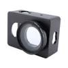 Freeshipping Camera Accessoires Aluminium Metalen Legering Huisvesting Schokbestendig Case Frame Shell Lens Cover Mount voor Xiaomi Yi I Sport Action Camera