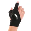 Utomhusfiske Magic Strap Fingerless Glove LED Falllamp Torch Cover Survival Camping Vandring Räddningsverktyg2377612