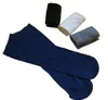 Calcetín largo largo 20 pares / lote Medias de hombre calcetines de fibra de bambú ultrafinos colores negro blanco azul gris 220w