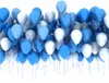 7x5ft Blue Silver Balloons Backdrop Children Kids Birthday Party Photography Backdrops Vinyl Newborn Baby Photoshoot Prop