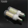 E27 E14 24W SMD5730 LED-lamp 7W 12W 15W 18W 220V 110V Graanverlichting LED-bollen Kroonluchter 36 48 56 69 72 LED's