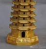 티베트 불교 사원 황동 구리 사원 9 층 Wenchang Tower Pagoda Stupa