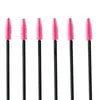 Wysokiej Jakości 400 sztuk / partia Eyelash Eye Lash Makeup Brush Mini Mascara Wands Aplikator Jednorazowy Rozszerzenie Narzędzie Gorąca Sprzedaż Darmowa Wysyłka