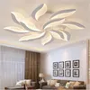 Moderne Acryl LED Plafondverlichting Blad Plafond Kroonluchters voor Living Study Room Slaapkamer Lampe Indoor Plafondlamp