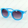 Kids Sunglasses Vintage Children Sun Glasses Cool Big Round Frame Mix 6 Colors UV400 24pcs Free Shipment