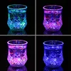 Iluminação Caneca da lente do diodo emissor de luz canecas Canecas Gaiwan Cup Glass Glass Glass Glasses Vidros de vinho Acrílico Indivição Água Abacaxi Copos