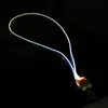 LED-licht uitzendende 8 kleuren tag touw touw lanyard spot groothandel merk rekwisieten goed gejuich