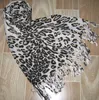 Cachecóis de impressão animal Zebra leopard print Cachecol Ponchos WRAPS Xaile 10 pçs / lote # 1760