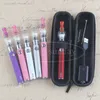 EVOD EGO T Globe Tank Pyrex Glass Dome Wax Vaporizer Atomizer Vape Pen Mini Zipper Case Kit voor 650 900 1100 mAh batterijen