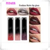 Pudaier Matte Lipsticks 21色リップ光沢唇メイクアップ防水美しい化粧品女性のための美しい化粧品