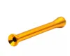 Super 70mm Metal Snuff Straw Sniffer Snorter Tubo nasale Snuffer nasale per pipa da fumo Sniffer Tubi di tabacco