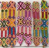 Pulseras de la amistad de Nepal, pulseras de tejido colorido de 2,8 CM, pulseras de vientos nacionales hechas a mano, envío gratis