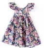 11 modèles cerise citron coton dos nu filles robe de plage florale mignon bébé été dos nu robe dos nu enfants robe à fleurs vintage